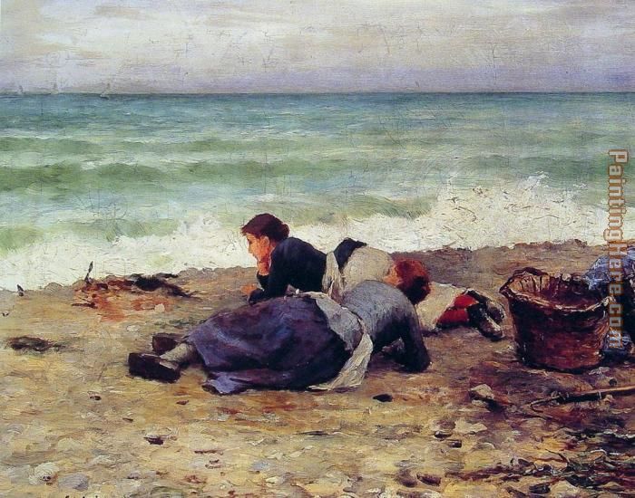 Daniel Ridgway Knight Etretat Sur Mer